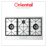 3 Burner Gas Hob Stainless Steel EWPF39S